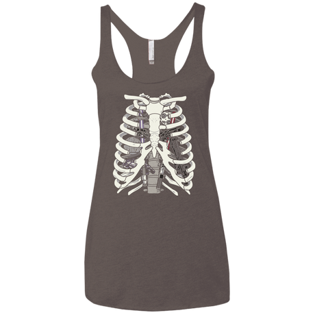 T-Shirts Macchiato / X-Small Anatomy of a Galaxy Far Away Women's Triblend Racerback Tank