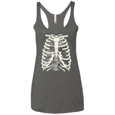 T-Shirts Premium Heather / X-Small Anatomy of a Galaxy Far Away Women's Triblend Racerback Tank