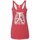 T-Shirts Vintage Red / X-Small Anatomy of a Galaxy Far Away Women's Triblend Racerback Tank