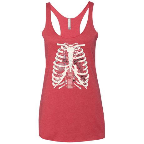T-Shirts Vintage Red / X-Small Anatomy of a Galaxy Far Away Women's Triblend Racerback Tank