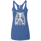 T-Shirts Vintage Royal / X-Small Anatomy of a Galaxy Far Away Women's Triblend Racerback Tank