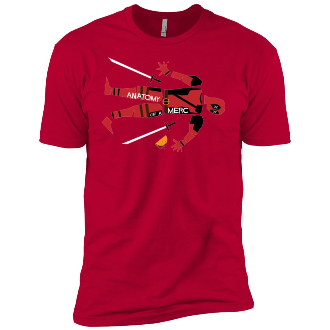 T-Shirts Red / YXS Anatomy of A Merc Boys Premium T-Shirt