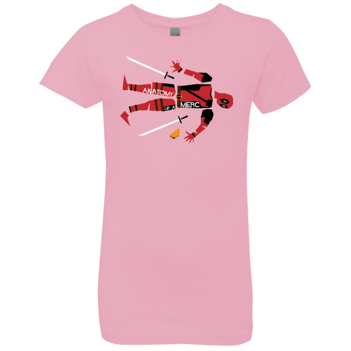 T-Shirts Light Pink / YXS Anatomy of A Merc Girls Premium T-Shirt