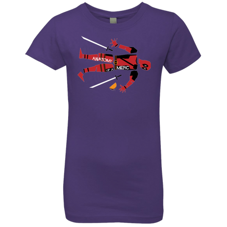 T-Shirts Purple Rush / YXS Anatomy of A Merc Girls Premium T-Shirt