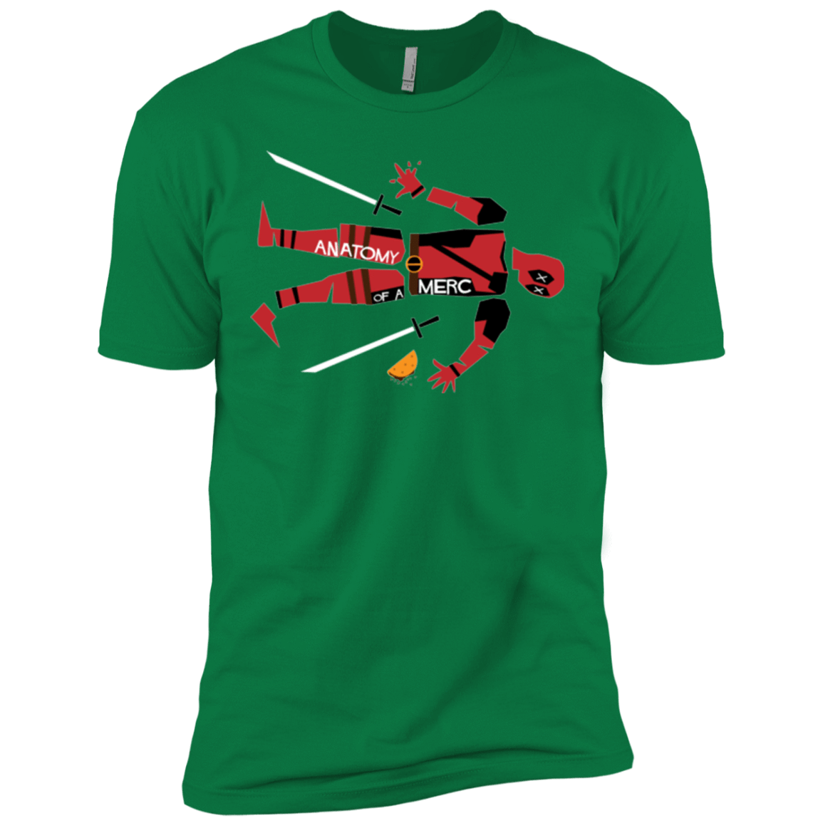 T-Shirts Kelly Green / X-Small Anatomy of A Merc Men's Premium T-Shirt