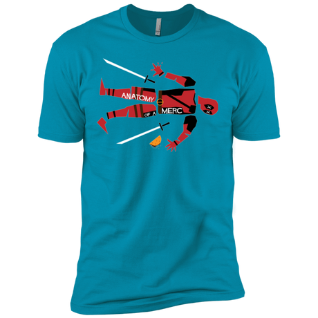 T-Shirts Turquoise / X-Small Anatomy of A Merc Men's Premium T-Shirt