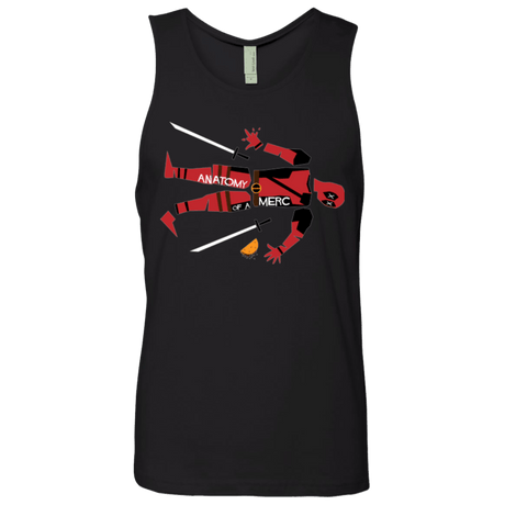 T-Shirts Black / Small Anatomy of A Merc Men's Premium Tank Top