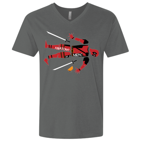 T-Shirts Heavy Metal / X-Small Anatomy of A Merc Men's Premium V-Neck