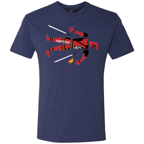 T-Shirts Vintage Navy / Small Anatomy of A Merc Men's Triblend T-Shirt