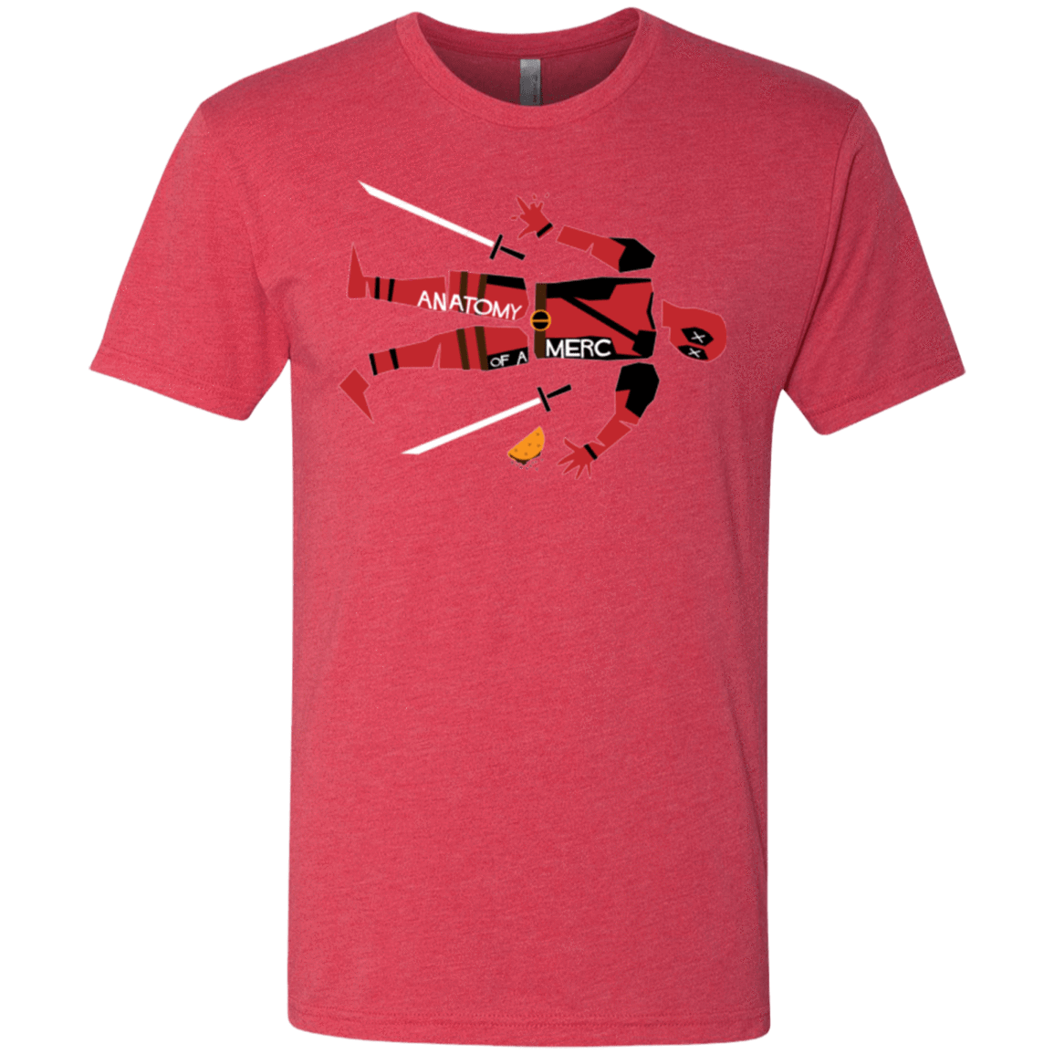 T-Shirts Vintage Red / Small Anatomy of A Merc Men's Triblend T-Shirt