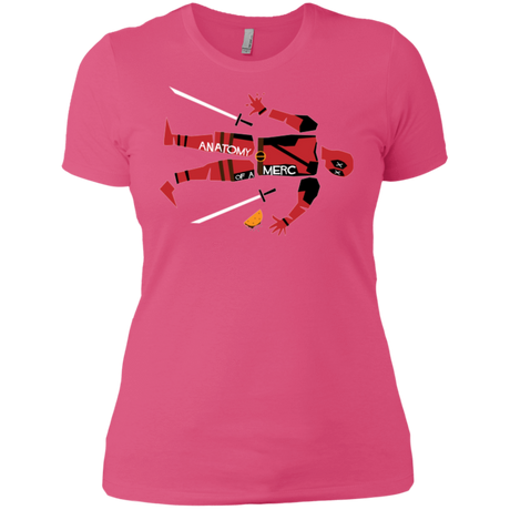 T-Shirts Hot Pink / X-Small Anatomy of A Merc Women's Premium T-Shirt