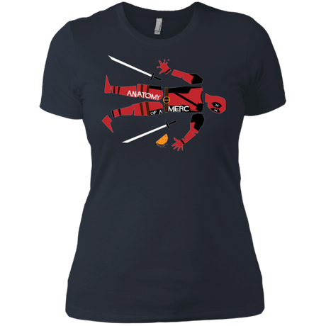 T-Shirts Indigo / X-Small Anatomy of A Merc Women's Premium T-Shirt