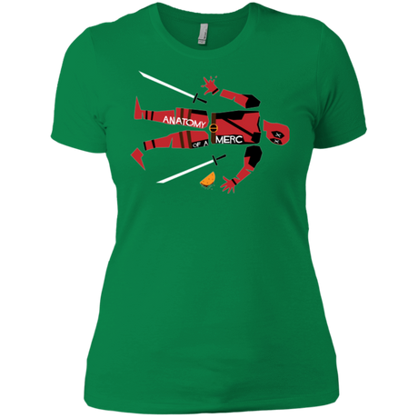 T-Shirts Kelly Green / X-Small Anatomy of A Merc Women's Premium T-Shirt