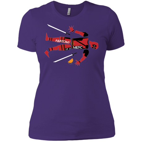 T-Shirts Purple / X-Small Anatomy of A Merc Women's Premium T-Shirt