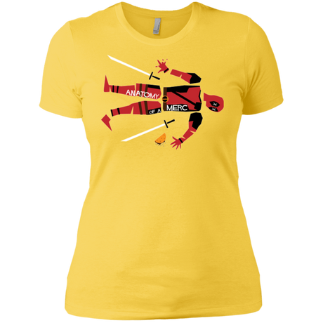 T-Shirts Vibrant Yellow / X-Small Anatomy of A Merc Women's Premium T-Shirt
