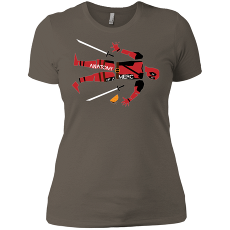 T-Shirts Warm Grey / X-Small Anatomy of A Merc Women's Premium T-Shirt