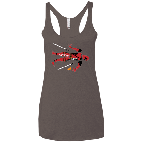 T-Shirts Macchiato / X-Small Anatomy of A Merc Women's Triblend Racerback Tank