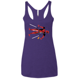 T-Shirts Purple / X-Small Anatomy of A Merc Women's Triblend Racerback Tank