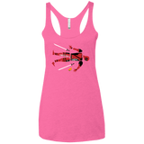 T-Shirts Vintage Pink / X-Small Anatomy of A Merc Women's Triblend Racerback Tank