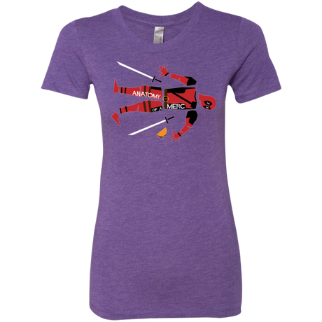 T-Shirts Purple Rush / Small Anatomy of A Merc Women's Triblend T-Shirt