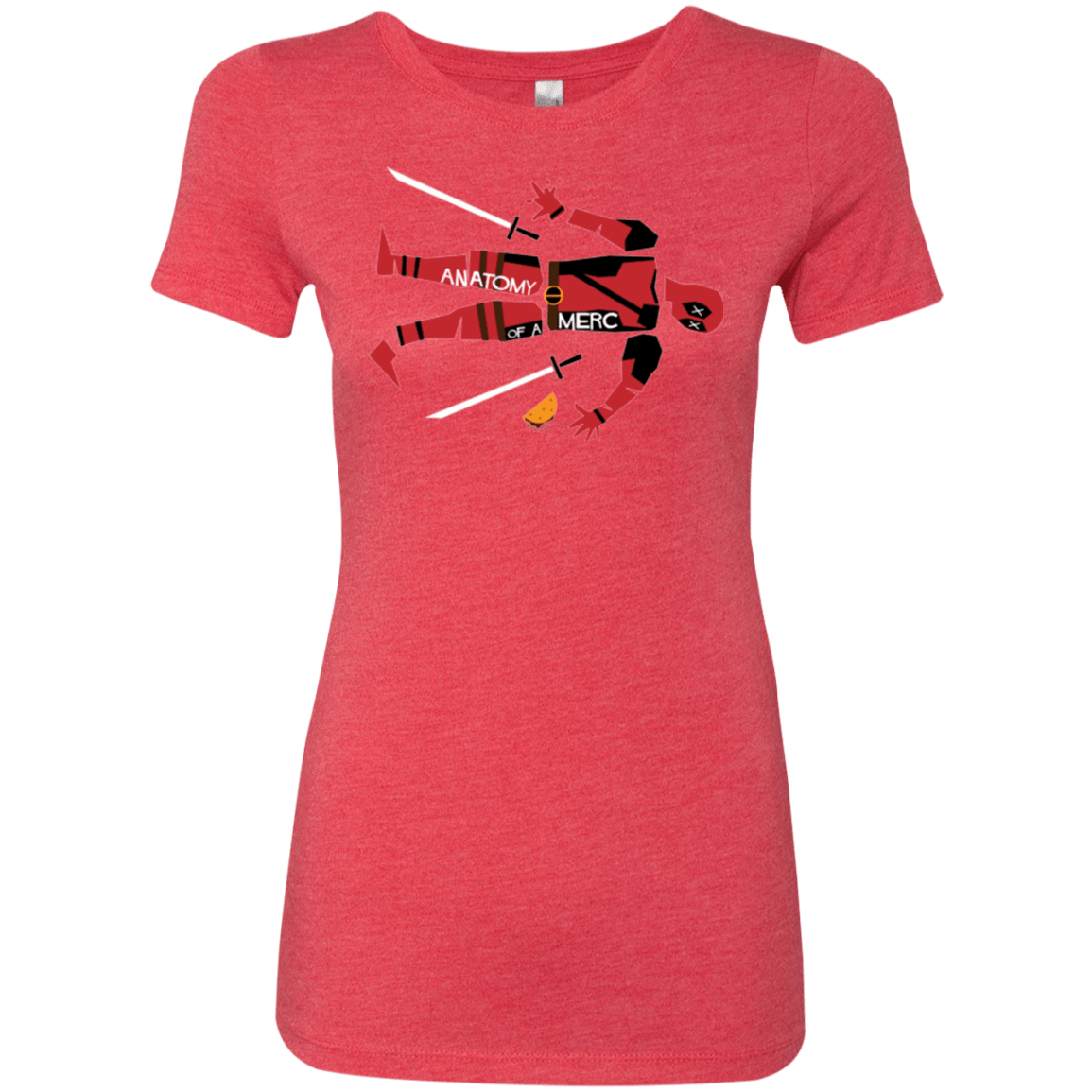 T-Shirts Vintage Red / Small Anatomy of A Merc Women's Triblend T-Shirt
