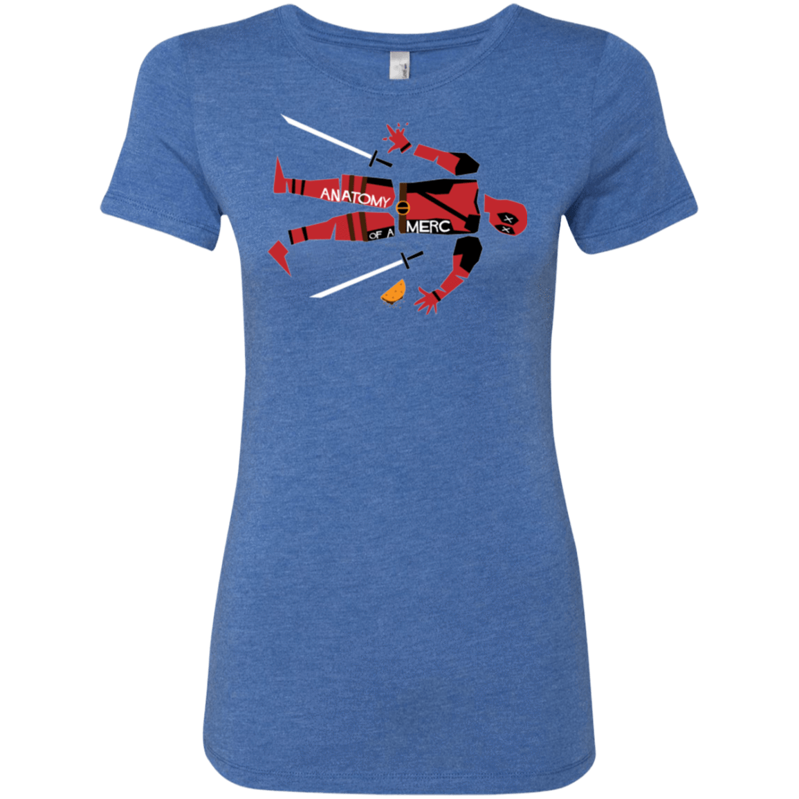 T-Shirts Vintage Royal / Small Anatomy of A Merc Women's Triblend T-Shirt