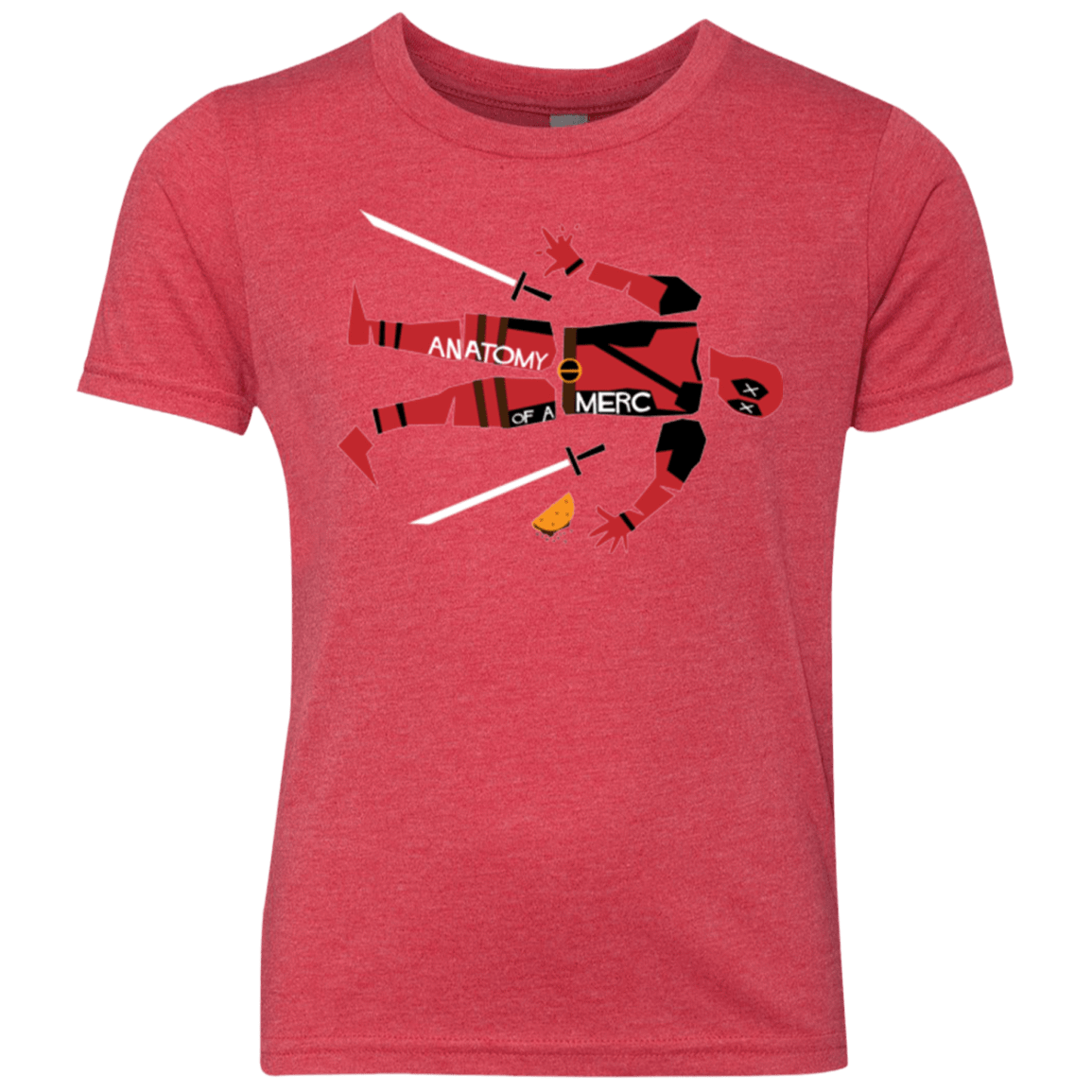T-Shirts Vintage Red / YXS Anatomy of A Merc Youth Triblend T-Shirt