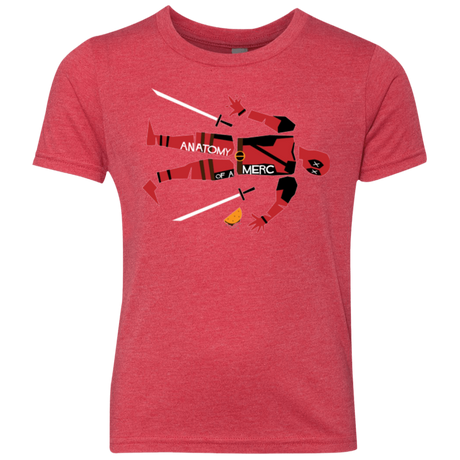 T-Shirts Vintage Red / YXS Anatomy of A Merc Youth Triblend T-Shirt