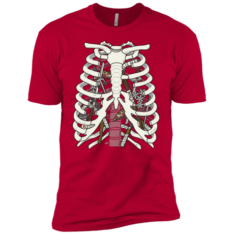 T-Shirts Red / YXS Anatomy of a Ninja Turtle Boys Premium T-Shirt