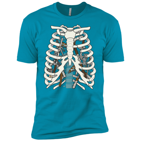 T-Shirts Turquoise / YXS Anatomy of a Ninja Turtle Boys Premium T-Shirt