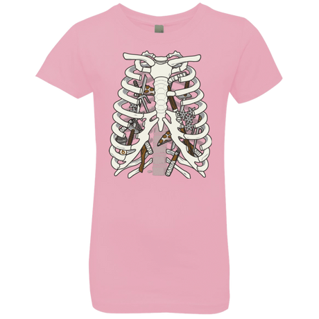 T-Shirts Light Pink / YXS Anatomy of a Ninja Turtle Girls Premium T-Shirt