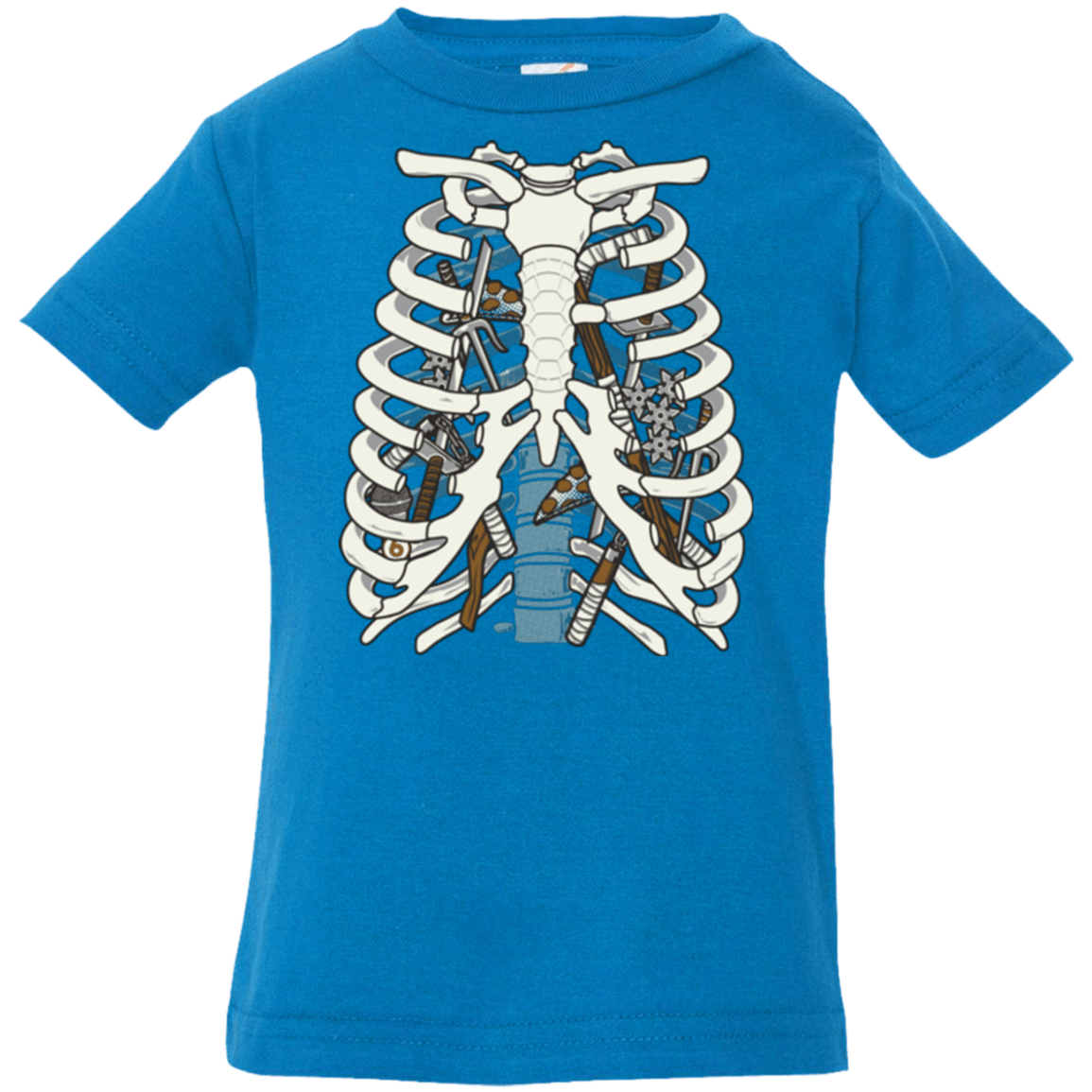T-Shirts Cobalt / 6 Months Anatomy of a Ninja Turtle Infant Premium T-Shirt