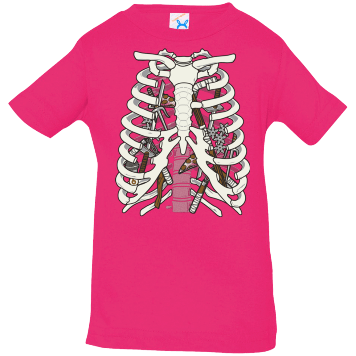T-Shirts Hot Pink / 6 Months Anatomy of a Ninja Turtle Infant Premium T-Shirt