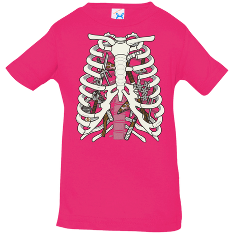 T-Shirts Hot Pink / 6 Months Anatomy of a Ninja Turtle Infant Premium T-Shirt
