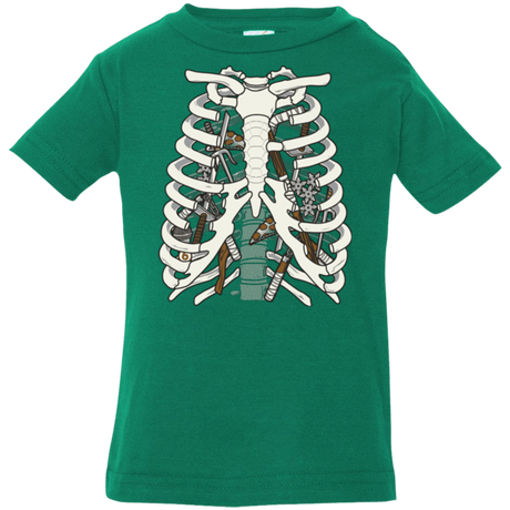 T-Shirts Kelly / 6 Months Anatomy of a Ninja Turtle Infant Premium T-Shirt