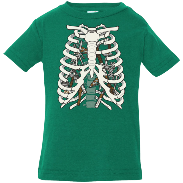 T-Shirts Kelly / 6 Months Anatomy of a Ninja Turtle Infant Premium T-Shirt
