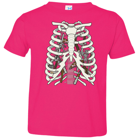 T-Shirts Hot Pink / 2T Anatomy of a Ninja Turtle Toddler Premium T-Shirt