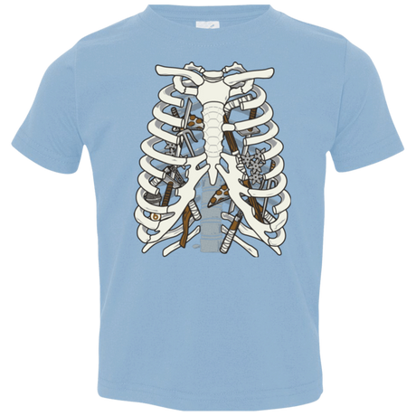 T-Shirts Light Blue / 2T Anatomy of a Ninja Turtle Toddler Premium T-Shirt