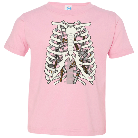 T-Shirts Pink / 2T Anatomy of a Ninja Turtle Toddler Premium T-Shirt