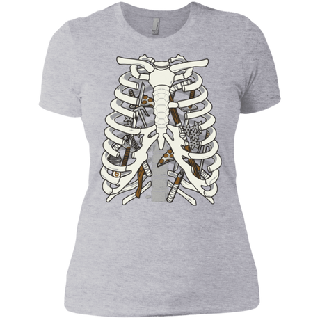 T-Shirts Heather Grey / X-Small Anatomy of a Ninja Turtle Women's Premium T-Shirt