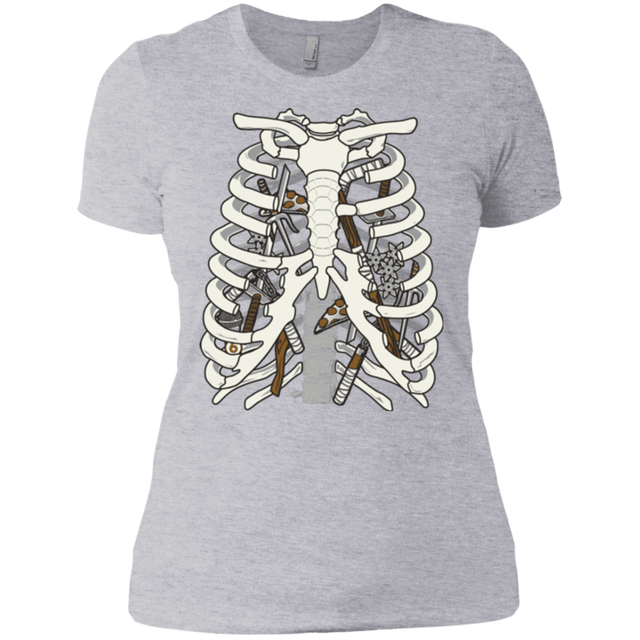 T-Shirts Heather Grey / X-Small Anatomy of a Ninja Turtle Women's Premium T-Shirt