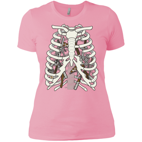 T-Shirts Light Pink / X-Small Anatomy of a Ninja Turtle Women's Premium T-Shirt