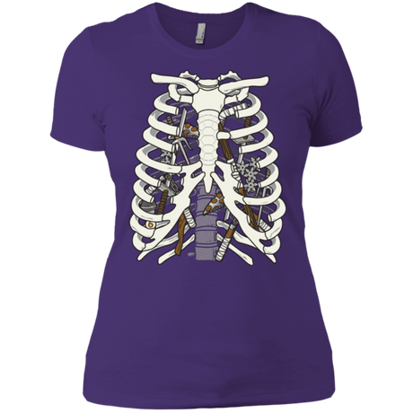 T-Shirts Purple / X-Small Anatomy of a Ninja Turtle Women's Premium T-Shirt