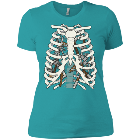 T-Shirts Tahiti Blue / X-Small Anatomy of a Ninja Turtle Women's Premium T-Shirt