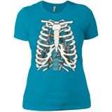T-Shirts Turquoise / X-Small Anatomy of a Ninja Turtle Women's Premium T-Shirt