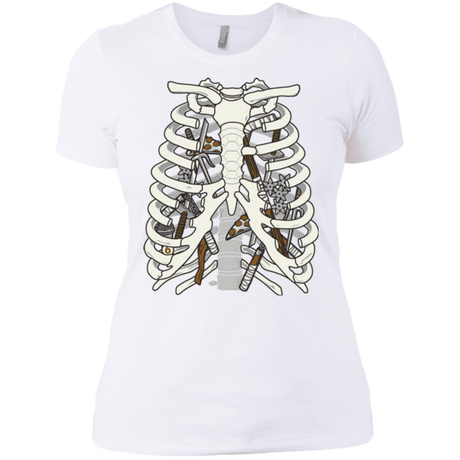 T-Shirts White / X-Small Anatomy of a Ninja Turtle Women's Premium T-Shirt