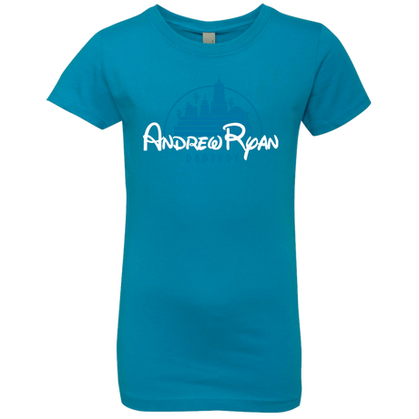 T-Shirts Turquoise / YXS ANDREWRYAN Girls Premium T-Shirt