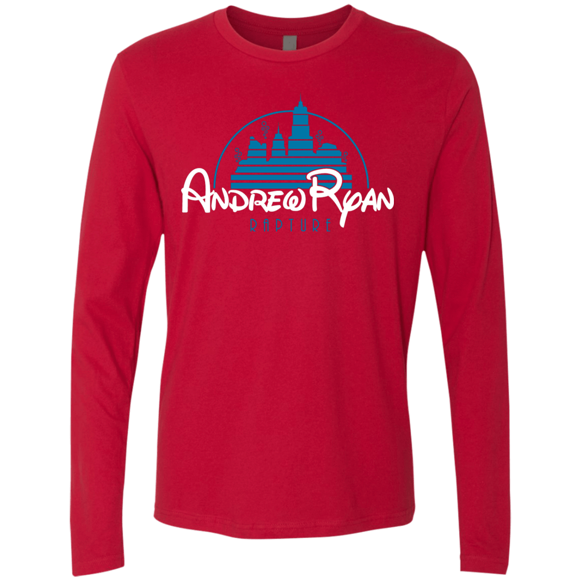 T-Shirts Red / Small ANDREWRYAN Men's Premium Long Sleeve