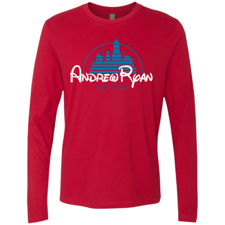 T-Shirts Red / Small ANDREWRYAN Men's Premium Long Sleeve