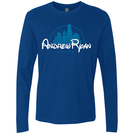 T-Shirts Royal / Small ANDREWRYAN Men's Premium Long Sleeve